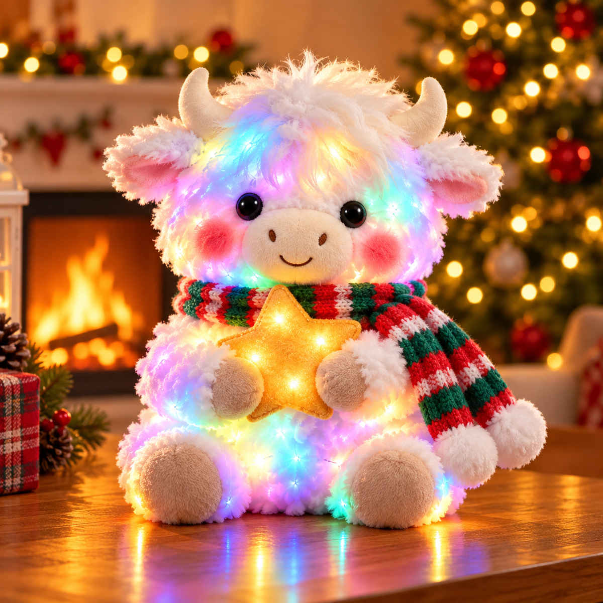 🔥 LAST DAY 49% OFF | ⛄✨ Snowman Glow™ – Light-Up Christmas Plush Decor