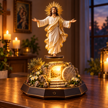 ✝️✨ Sacred Heart Ascension™ | Illuminated Jesus Faith Centerpiece