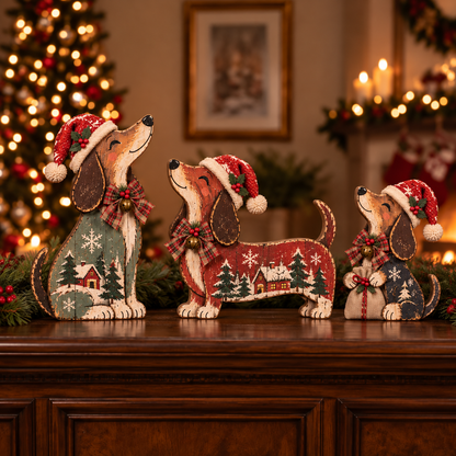 🐾🎄 Christmas Mischief Cats™ | Lighted Vintage Holiday Trio