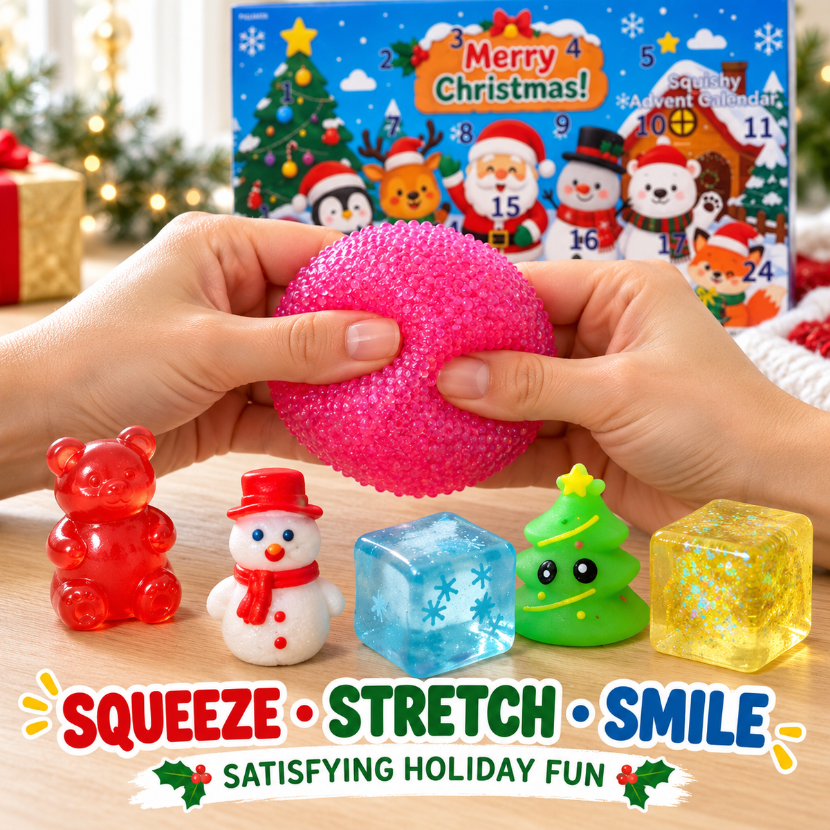 🎄 Tiny Squishies, Big Surprises | 24-Day Christmas Countdown