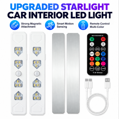 🚗✨ Step In. Light Up. | Automatic Car Interior Ambient Lights