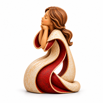🔥 LAST DAY 50% OFF ❤️🐦 Love Passed Down – Granddaughter Cardinal Sculpture