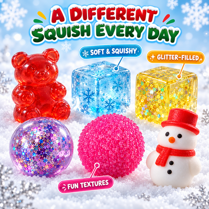 🎄 Tiny Squishies, Big Surprises | 24-Day Christmas Countdown