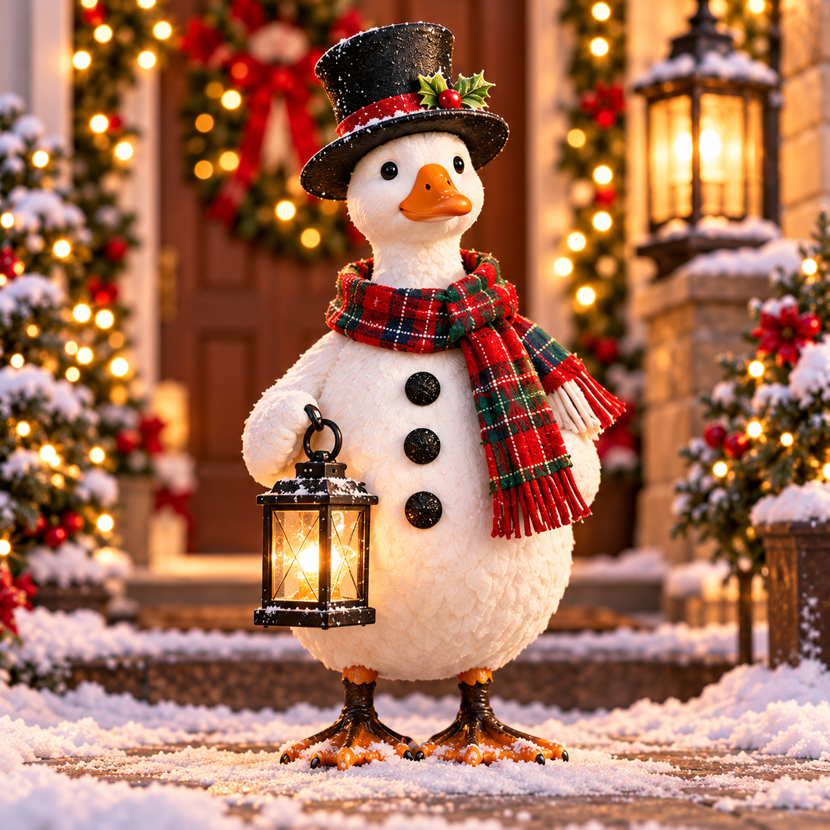 🎄🪿 Christmas Goose Parade™ | Whimsical Holiday Figurine Collection