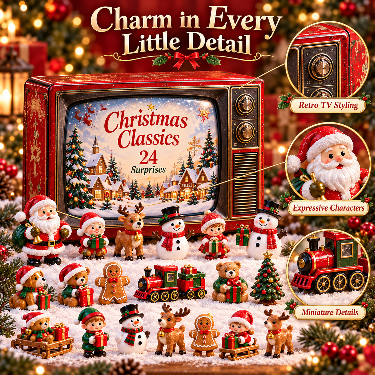 🎄📺 Christmas Classics Countdown™ | 24-Day Nostalgic Holiday Advent Calendar