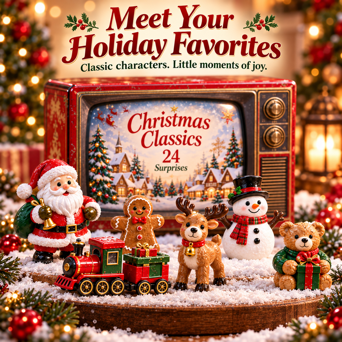 🎄📺 Christmas Classics Countdown™ | 24-Day Nostalgic Holiday Advent Calendar