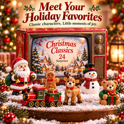 🎄📺 Christmas Classics Countdown™ | 24-Day Nostalgic Holiday Advent Calendar