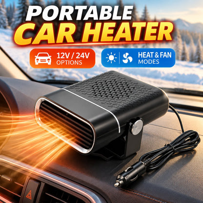 🚗❄️ FrostAway™ | Portable Car Heater & Windshield Defroster