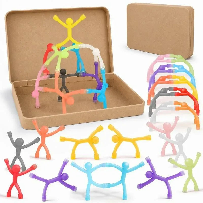🔥LAST DAY 50% OFF -✨Unisex Kids' Magnetic Building Set (Set of 10)