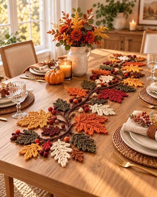 🍁Autumn-style table decorations