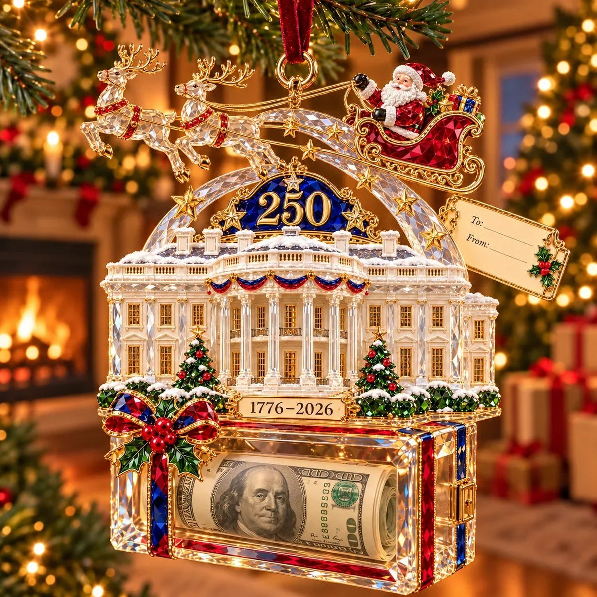 🎄✨ Christmas Money Magic™ | 20 Crystal-Style Cash Holders