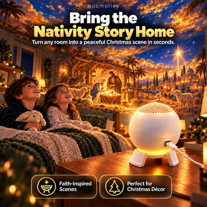 ✝️🌟 Bethlehem Nightfall™ | 5D Nativity Projection Light