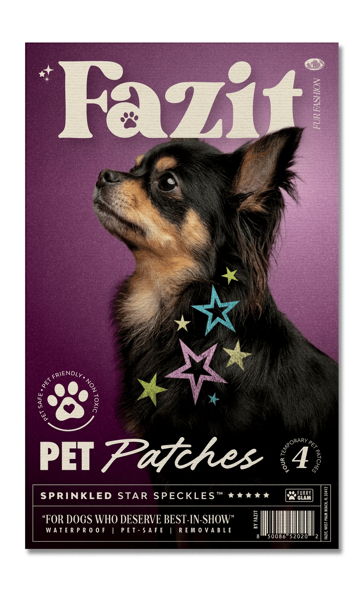 💫 Dog Fur Tattoos | Temporary, Waterproof & Easy-Off