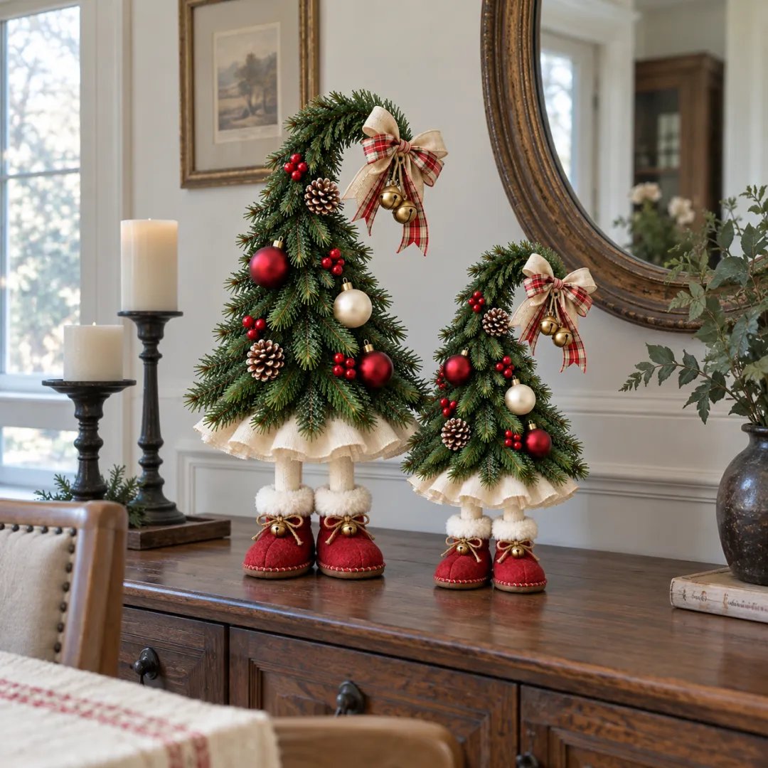 🎄🧝 Treetop Mischief™ | Playful Christmas Elf Decor