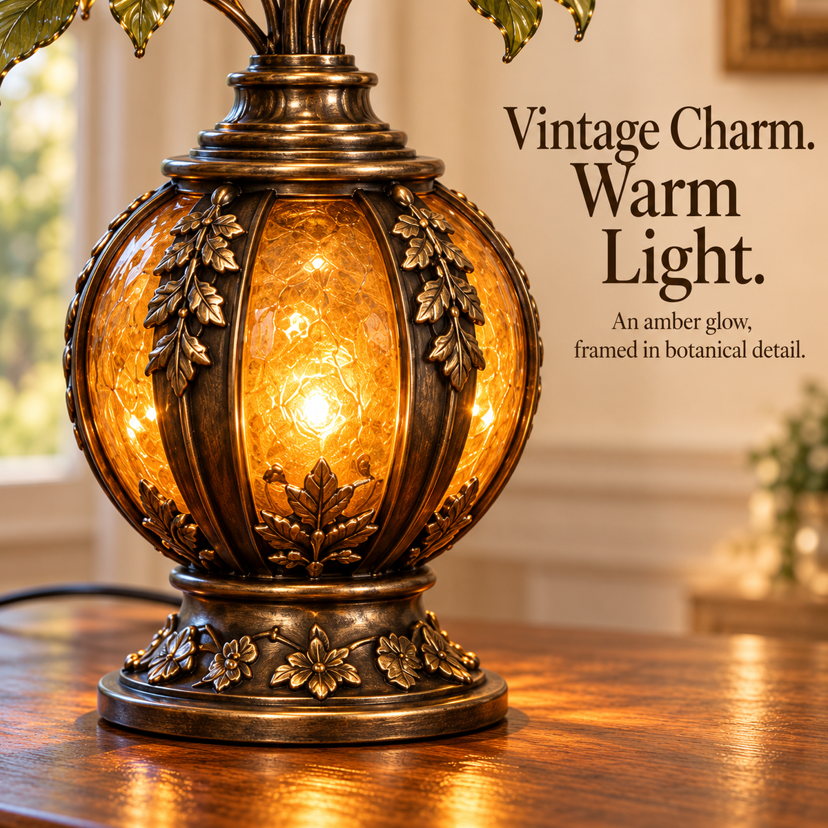 ✨ Everlasting Garden™ | Lighted Rose & Cardinal Decor