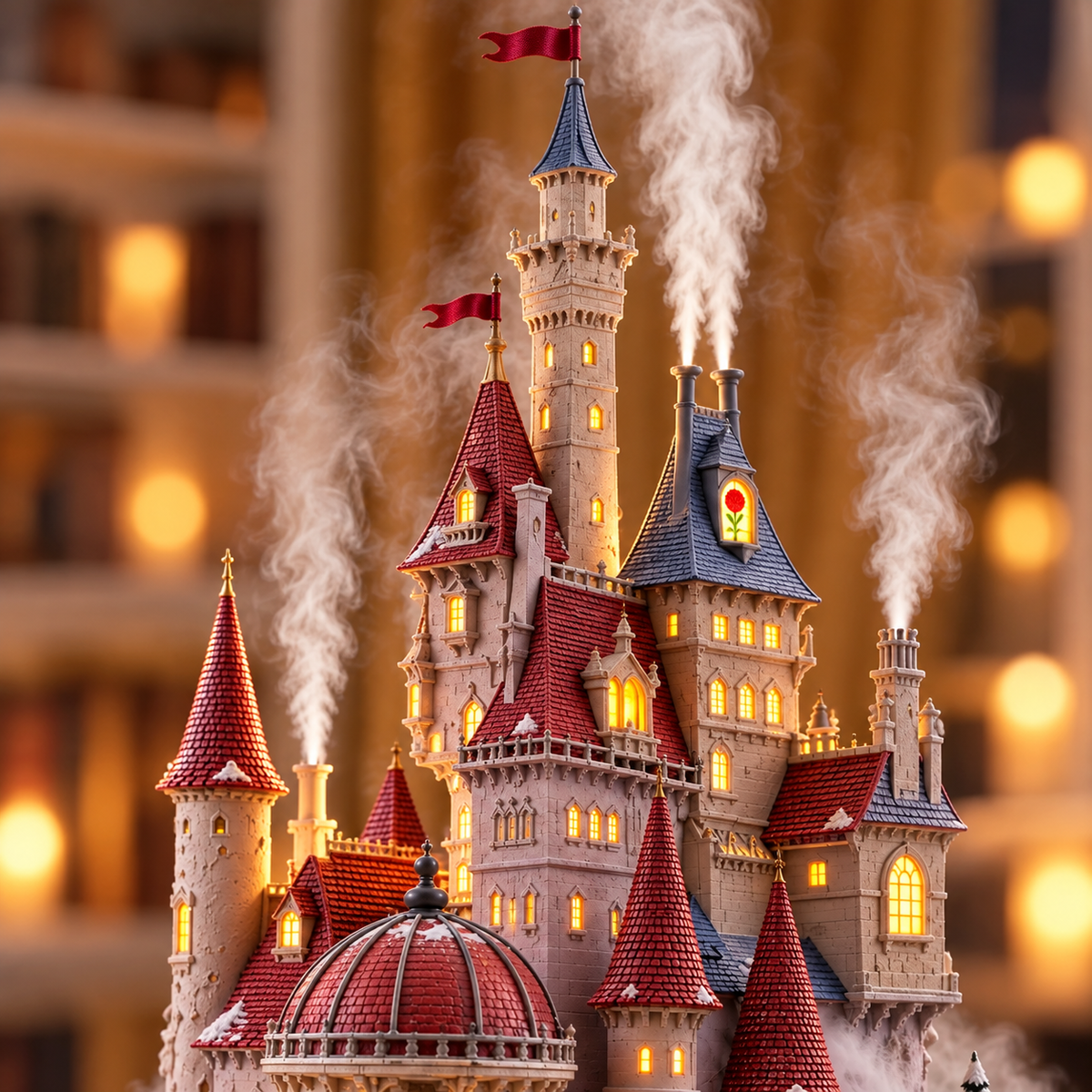 👑🏰 Princess Castle Glow™ | Fairytale Mist Humidifier