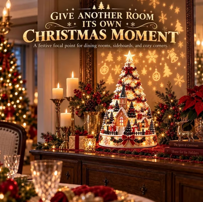 ✨ More Than a Christmas Tree | Lighted Village Projector Decor