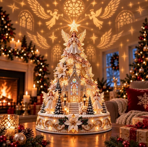 ✨ More Than a Christmas Tree | Lighted Village Projector Decor