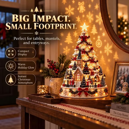 ✨ More Than a Christmas Tree | Lighted Village Projector Decor