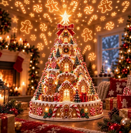 ✨ More Than a Christmas Tree | Lighted Village Projector Decor