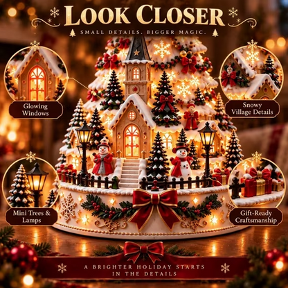 ✨ More Than a Christmas Tree | Lighted Village Projector Decor
