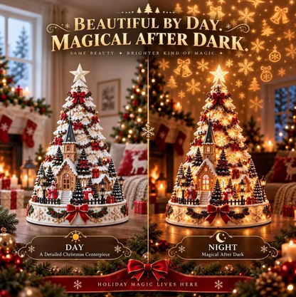 ✨ More Than a Christmas Tree | Lighted Village Projector Decor