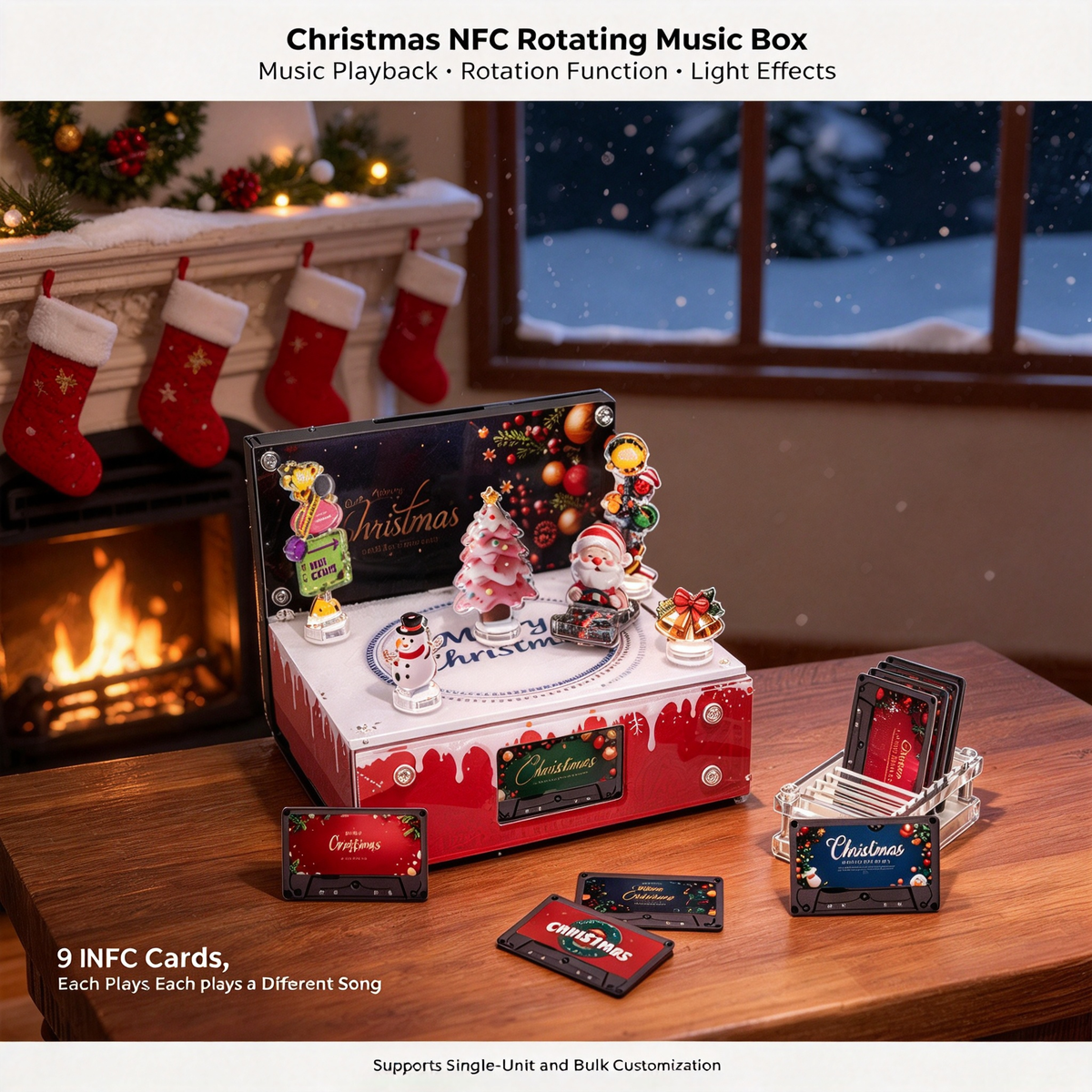 🎵✨ Melody Portal™ | NFC Music Box – 3 Enchanted Designs