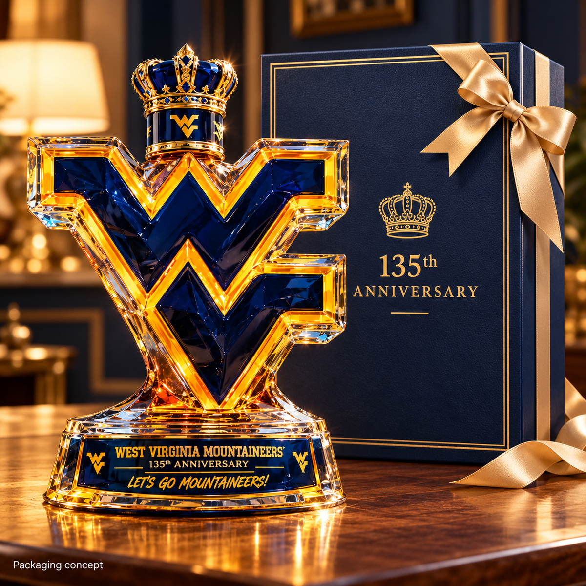 🏆 Legacy 135™ | Commemorative Whiskey Bottle