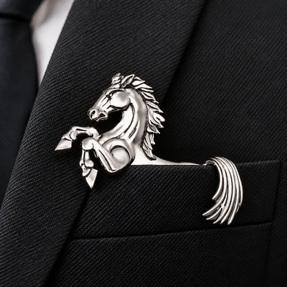 ✨ Sculptural Animal Brooch | A Bold Finishing Touch for Suits & Blazers