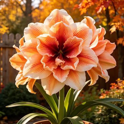 🌺  Giant Double Amaryllis – Bold Indoor Flower Bulbs
