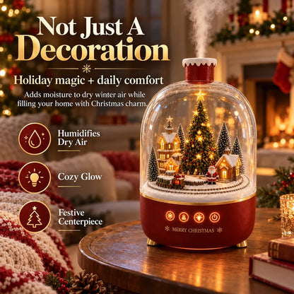 🎄✨ Snow Globe Christmas Humidifier