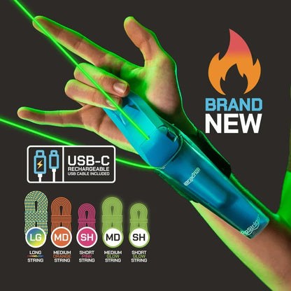 ⚡ 50% OFF | Wrist Blaster™ Rechargeable String Launcher