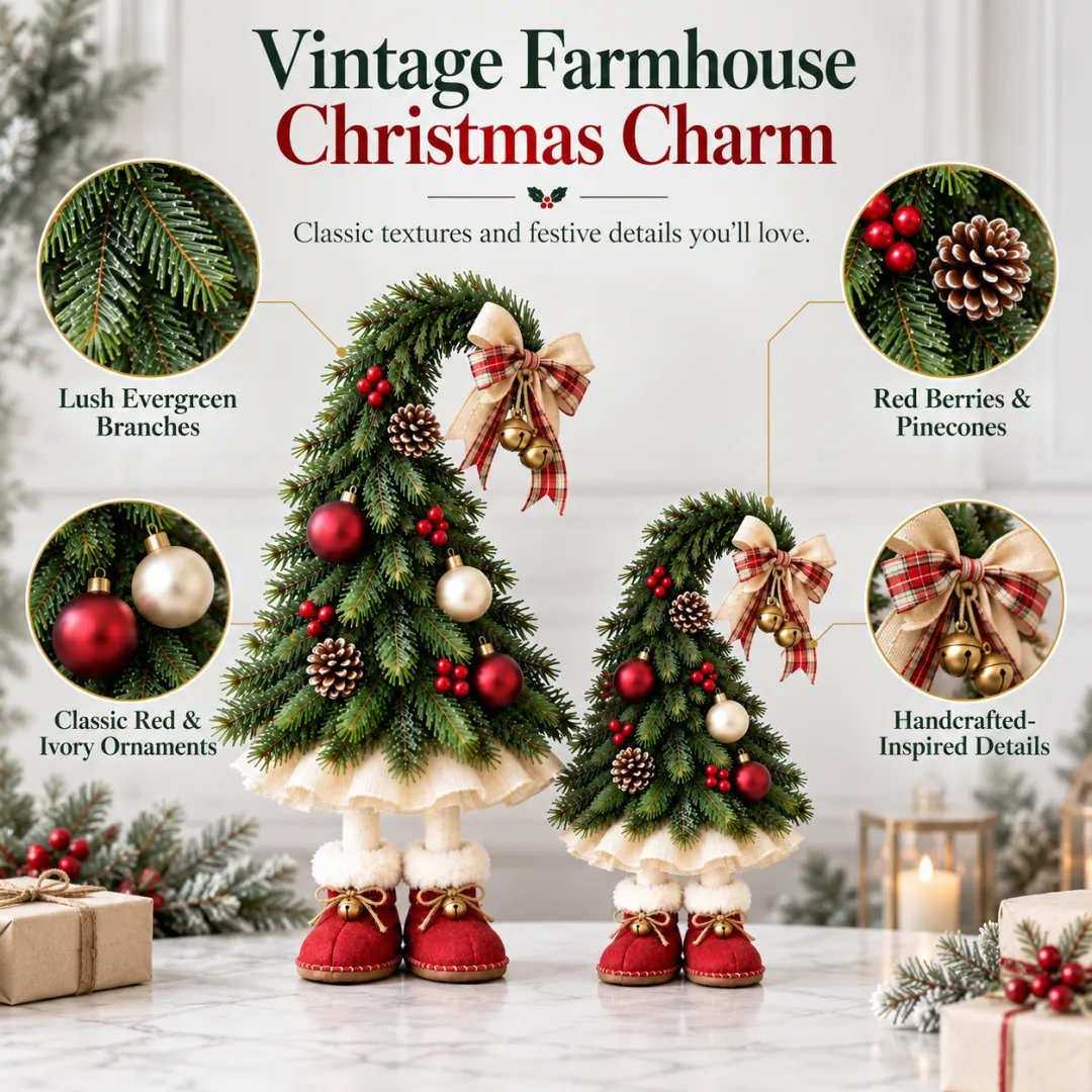 🎄🧝 Treetop Mischief™ | Playful Christmas Elf Decor