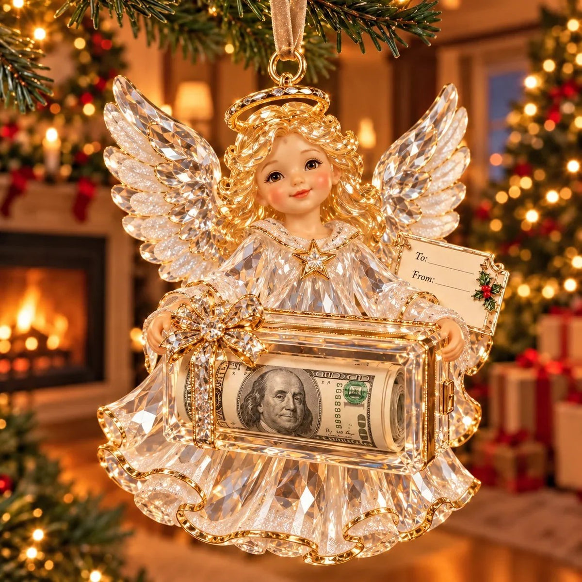 🎄✨ Christmas Money Magic™ | 20 Crystal-Style Cash Holders