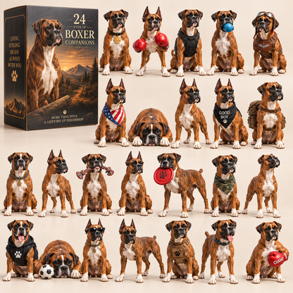 ❤️🎄 24 Days With a Boxer – Christmas Collectible Countdown