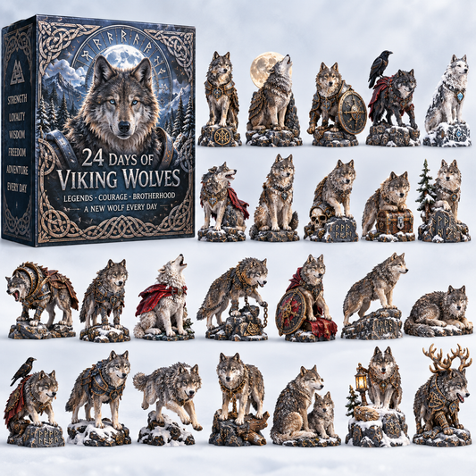 🐺 Sons of the North | 24 Viking Wolf Legends