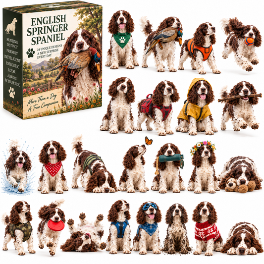 🐶🎄 Springer Spaniel Advent Calendar - 24 Festive Surprises