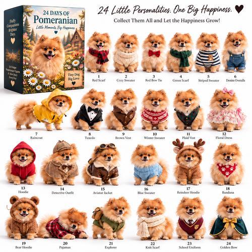 🐶🐾 Pomeranian Pals™ | 24 Little Companions to Discover & Collect