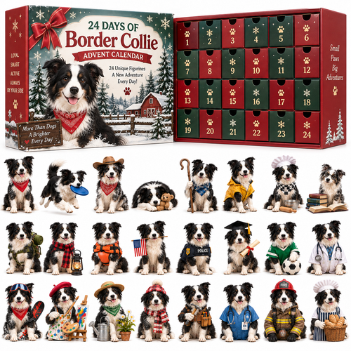 🐾 24 Days of Border Collie | 24 Clever Little Characters to Collect 🎄