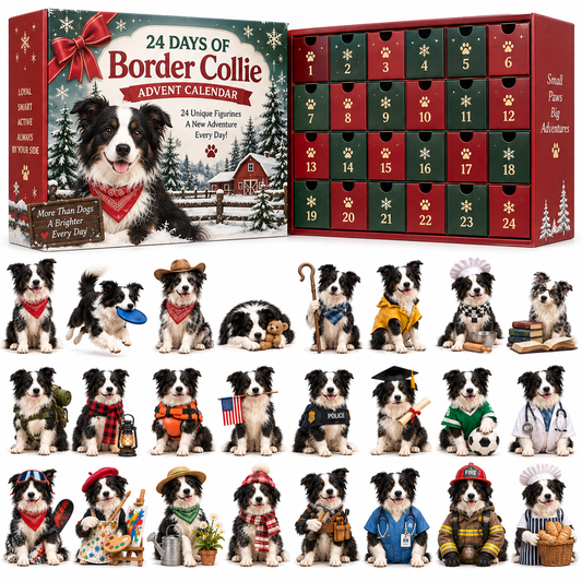 🐾 24 Days of Border Collie | 24 Clever Little Characters to Collect 🎄