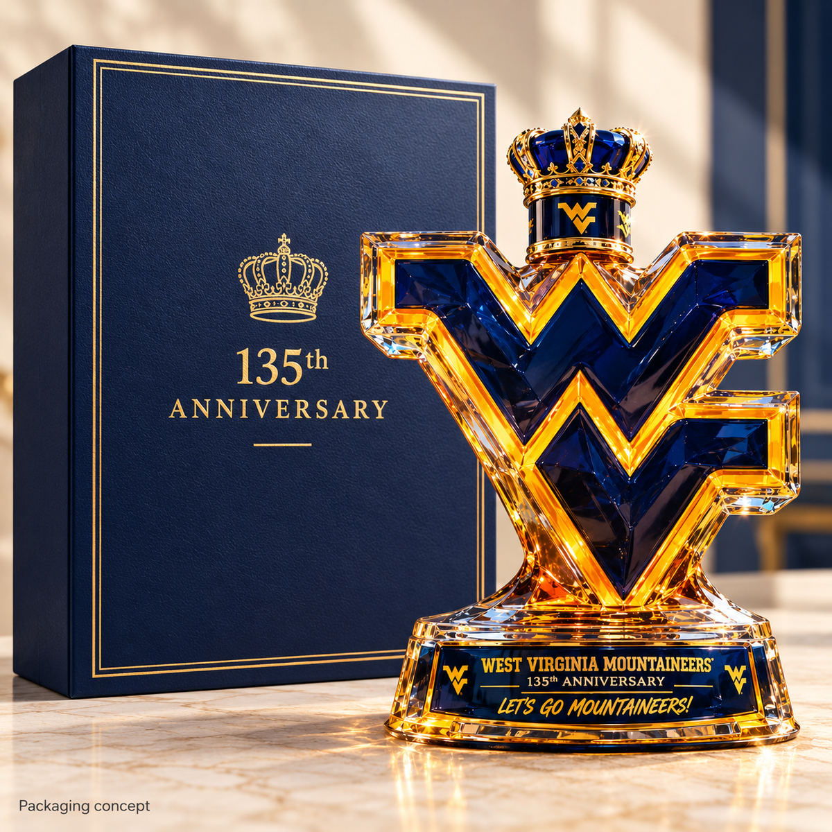🏆 Legacy 135™ | Commemorative Whiskey Bottle