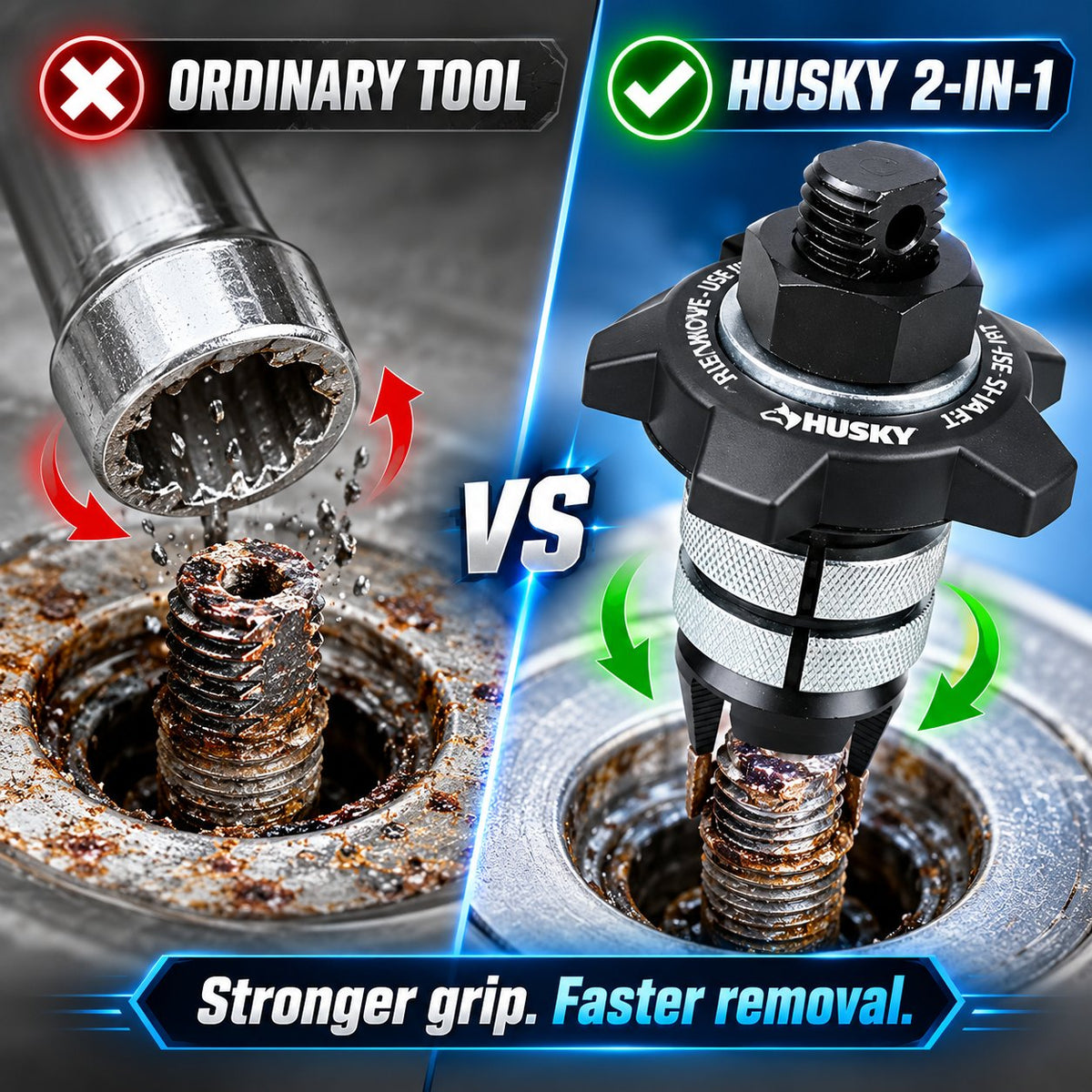🔩🛁 Tub Drain Removal Tool – Expanding Grip for Rusted & Damaged Drains