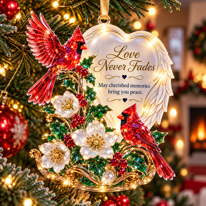 ❤️ Heavenly Hearts™ | 6 Inspirational Angel Wing Christmas Ornaments