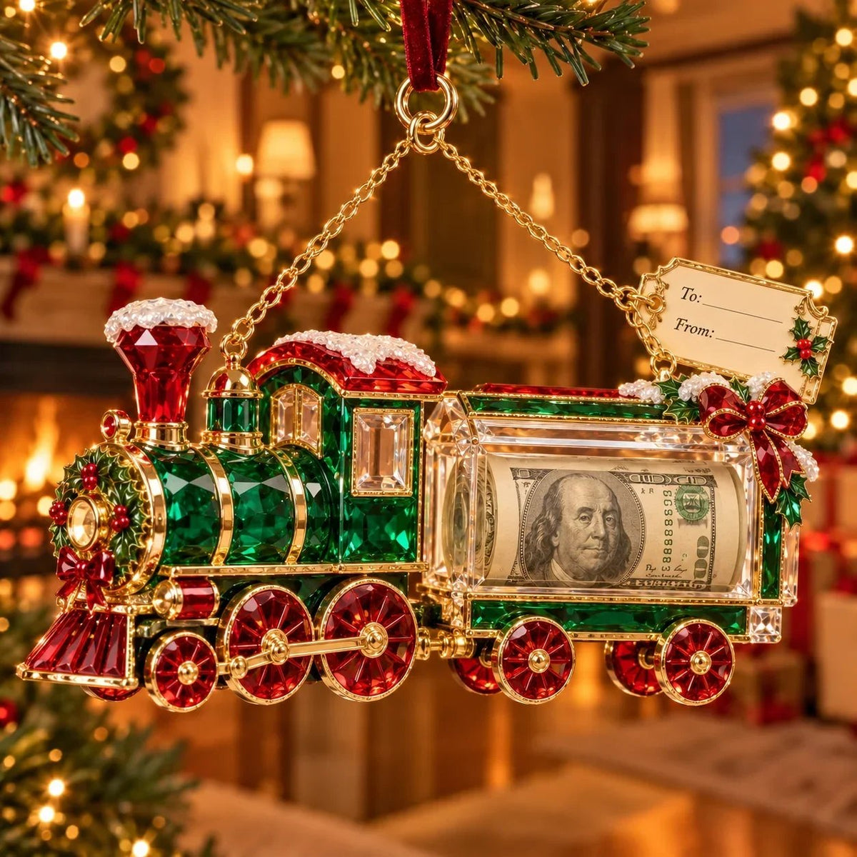 🎄✨ Christmas Money Magic™ | 20 Crystal-Style Cash Holders
