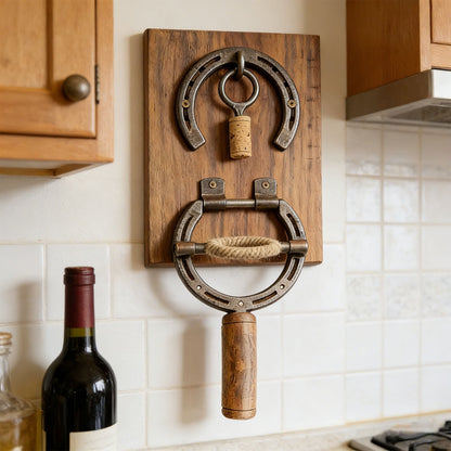 🔥 Last Day 50% Off - 🤠🍷 Western Horseshoe Wine Opener