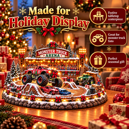 🎅⛽ Christmas at the Old Gas Station | Vintage Holiday Village Collectible 🎄