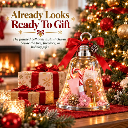 🎄🔔 Jingle Bell Gift Box™ | DIY Christmas Craft Kit