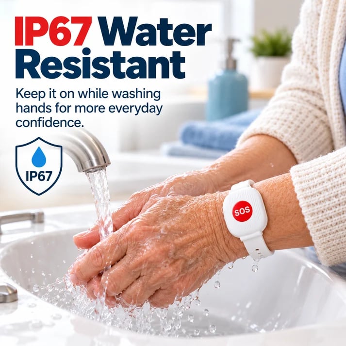 🆘❤️ One-Tap SOS Alert Bracelet™ | Emergency Help Button for Seniors & Loved Ones