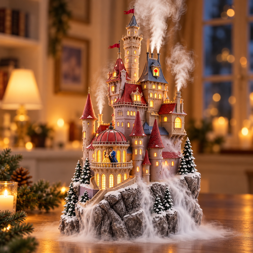👑🏰 Princess Castle Glow™ | Fairytale Mist Humidifier