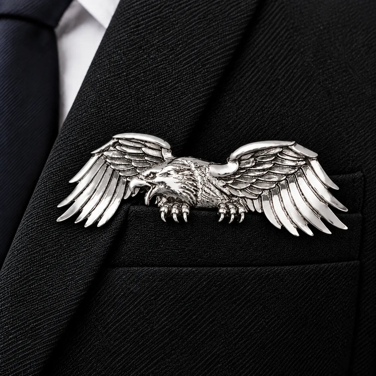 ✨ Sculptural Animal Brooch | A Bold Finishing Touch for Suits & Blazers